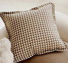 Timeless Brown Vintage Throw Pillow