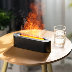 Color Changing Flame Aroma Desktop Diffuser