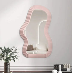 Sculpted Wave Wall Mirror