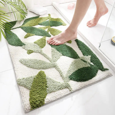 Petal & Fern Bath Mat