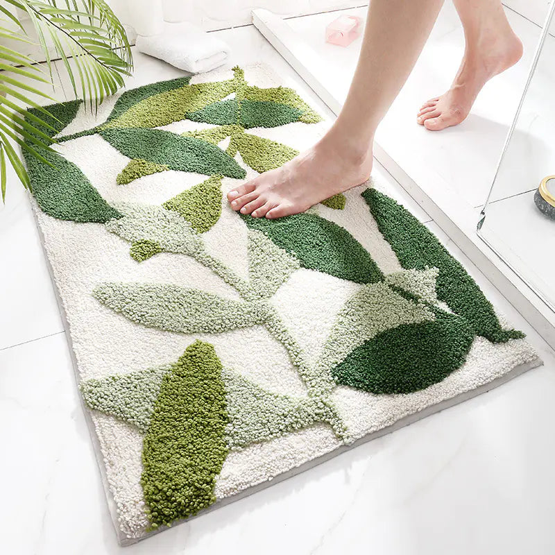 Petal & Fern Bath Mat