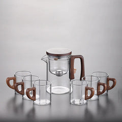 Glass Filter Tea Set