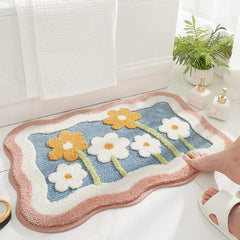 Petal & Fern Bath Mat