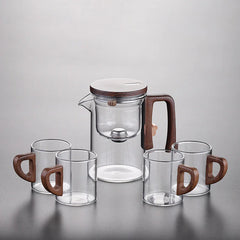 Glass Filter Tea Set